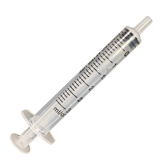 ISO13485 23g 3ml Disposable Plastic Syringes And Needles