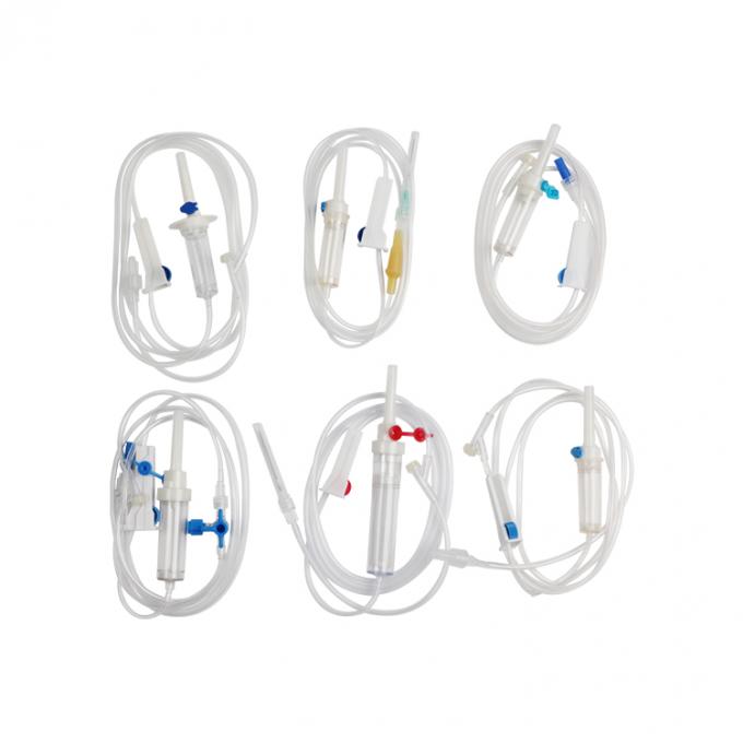 EO Sterile Infusion Set With Flow Regulator 100ml 150ml 0