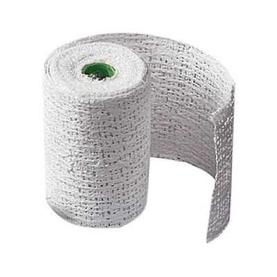 White Medical Gauze Bandage , Elastic Plaster Of Paris Bandage