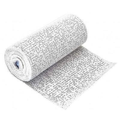 White Medical Gauze Bandage , Elastic Plaster Of Paris Bandage