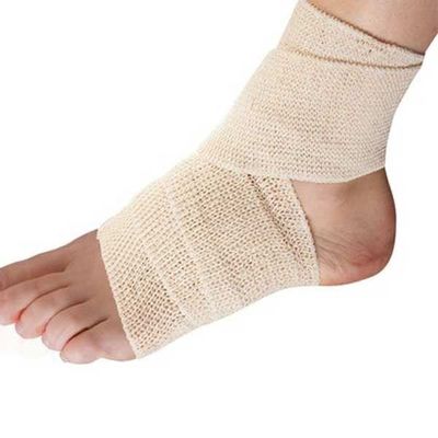 Good Breathebility Elastic Cotton Crepe Bandage 15cm