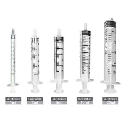 Sterile Disposable Hypodermic Syringes , 1ml Syringe Without Needle