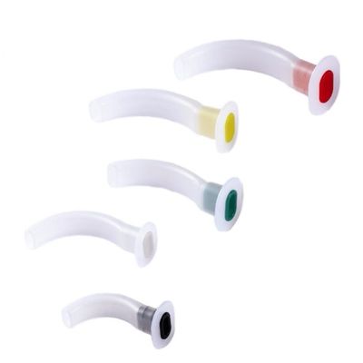Medical PE Oropharyngeal Airway Kit , Guedel Airway Kit All Size