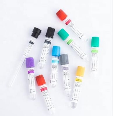 13x100mm Blood Sample Collection Tubes , EDTA vacuum blood collection tubes