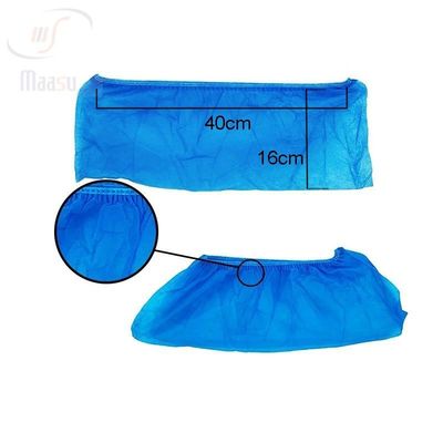 30gsm Disposable Non Woven Shoe Cover Medical Protective Wear