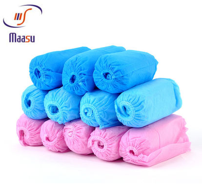 30gsm Disposable Non Woven Shoe Cover Medical Protective Wear