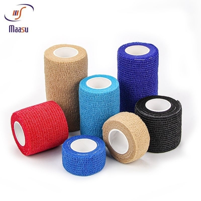Sports Protection Medical Gauze Bandage Black Cotton Skin Friendly